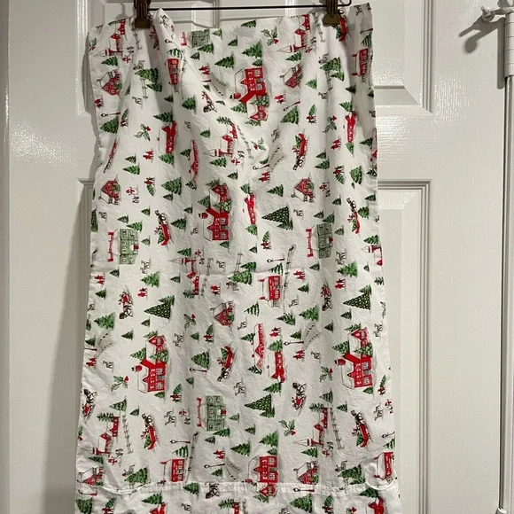 Vintage Laura Ashley Christmas Pillowcase Cotton - Picture 5 of 8